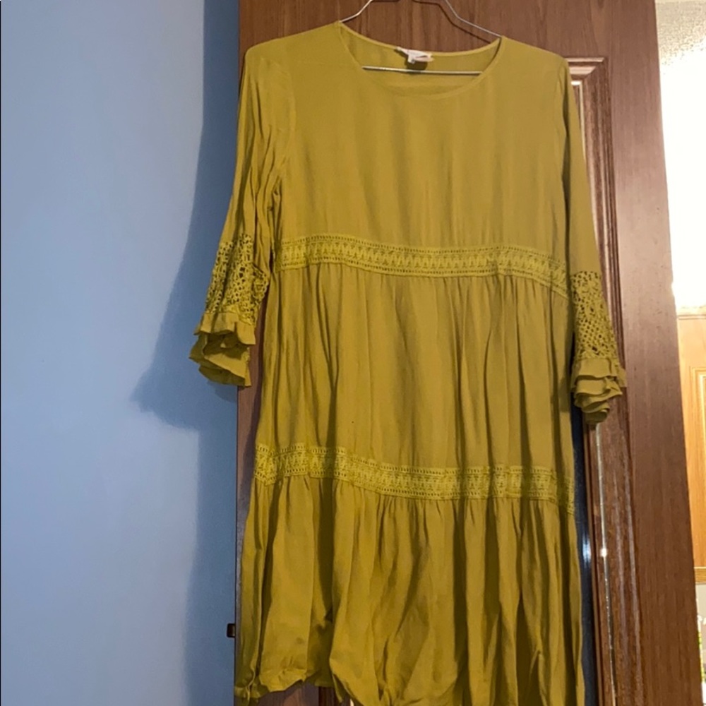 Mustard Dress